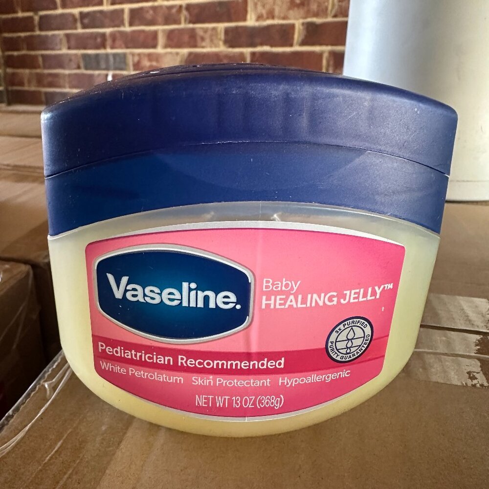 Vaseline Hypoallergenic Baby Oil Diaper Rash Cream Healing Petroleum Jelly 13 oz